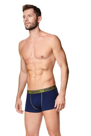2 PACK boxerky Henderson Ant 39325 tmavomodré a khaki