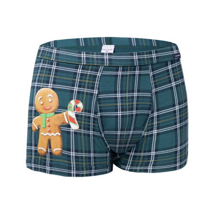 Vianočné pánske bavlnené boxerky Cornette Cookie 007/70