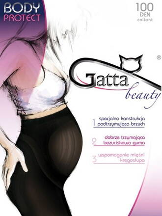Tehotenské pančuchy Gatta Body Protect 100 DEN