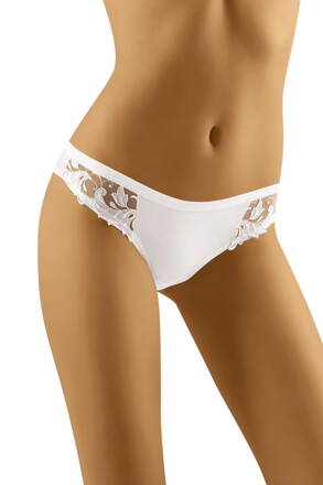 Dámske bavlnené nohavičky Wol-Bar Cushy Soft biele