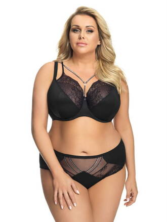 Nohavičky s vyšším pásom Gorsenia Glossy K540