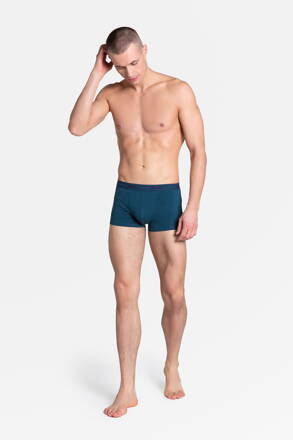 Pánske bavlnené boxerky Henderson Zealot 38315-79X morsky modré