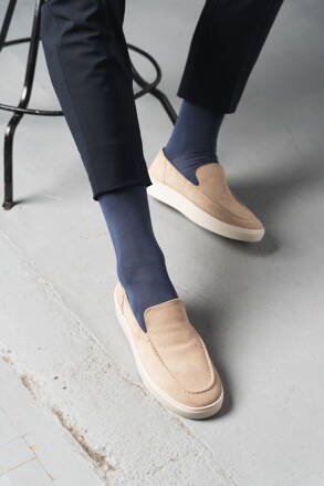 Pánske ponožky bambusové Steven 124-04 jeans
