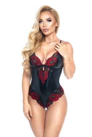 Luxusné erotické body Irall Katalina čierne