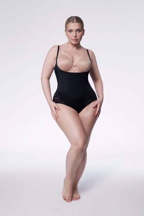 Sťahovacie body ploché švy Julimex 119 čierne