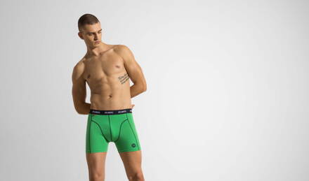 3-PACK pánske bavlnené boxerky Atlantic Comfort 3MH-047