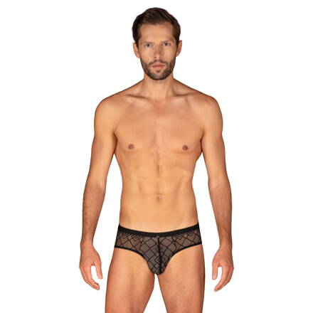 Pánske slipy s otvorom Obsessive Severio jockstrap