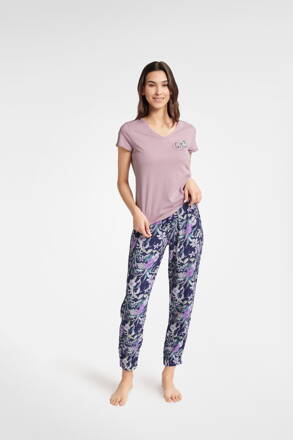 Dámske pyžamo Henderson Ladies Bluebird 40622-45X fialové