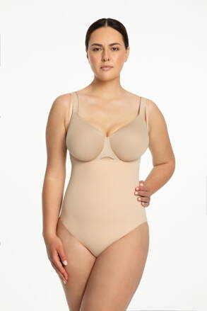 Sťahovacie body bezšvové Julimex 419 béžové