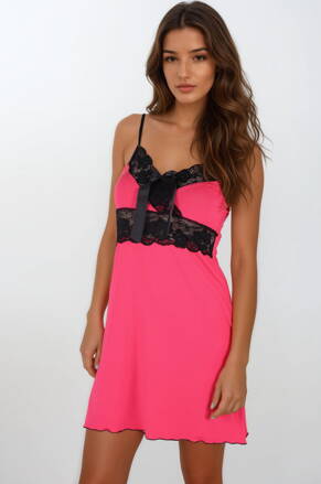 Nočná košieľka Dkaren Ines ružová