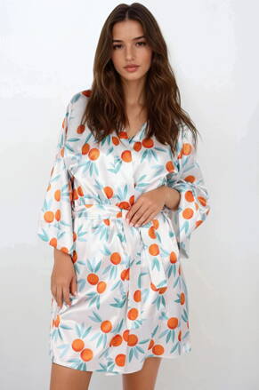 Dámsky saténový župan Dkaren DK P 019