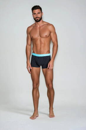 2 PACK boxerky Henderson Origin 38295 čierne a tmavomodré