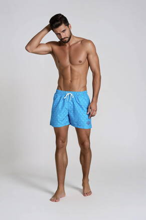 Pánske plavky šortky Henderson Shall 38863-56X nebesky modré