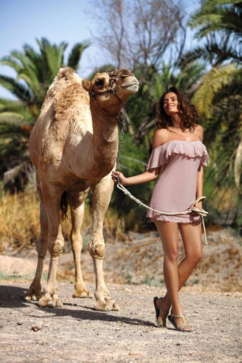 Tunika Juliet Taupe M-461 (4) mocca SK