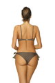 Elegantné dvojdielne plavky Marko Meredith Dark Taupe M-467 (7) mocca