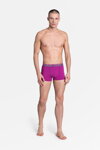 2 PACK boxerky Henderson Luxe 38835 tmavomodré a tmavoružové