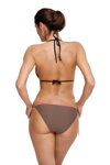 Dámske vystužené bikiny bez push-up Marko Lara Rosella-Fango M-511 (5) mocca-ružové SK