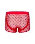 Pánske boxerky priesvitné Obsessive Obsessiver červené