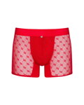 Pánske boxerky priesvitné Obsessive Obsessiver červené