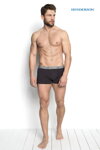 2 PACK pánske boxerky Henderson 34253-90X tyrkysové a grafitové