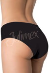 Bezšvové nohavičky vyššie Julimex Simple Panty čierne
