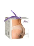 Bezšvové brazílske nohavičky brazilky Julimex Tanga Panty béžové