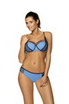 Štýlové plavky push-up Marko Charlotte Zaffiro M-495 (2) nebesky modré
