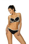 Štýlové plavky push-up Marko Charlotte Nero M-495 (5) čierne
