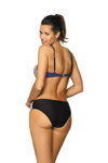 Štýlové plavky push-up Marko Charlotte Mirtillo M-495 (6) tmavomodré