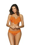 Elegantné dvojdielne plavky Marko Matylda Orange M-469 (13) svetlo oranžové