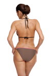Dámske vystužené bikiny bez push-up Marko Lara Rosella-Fango M-511 (5) mocca-ružové