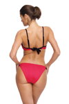 Dámske dvojdielne plavky s push-up Marko Electra Fresia M-542 (8) malinové
