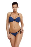 Dámske bikiny push-up Marko Janette Indigo M-547 (10) tmavomodré