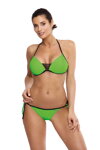 Dámske bikiny push-up Marko Janette Erba M-547 (11) zelené
