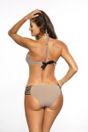 Trendy dvojdielne plavky 2x push-up Marko Marcella Fango M-557 (20) mocca