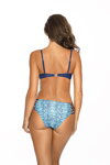 Dámske dvojdielne plavky 2x push-up Marko Aurelia Bluberry M-558 (12) tmavomodré