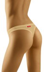 Tangá bavlnené Wol-Bar Simple Soft béžové