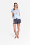 Dámske krátke bavlnené pyžamo Henderson Ladies Tickle 38896-50X