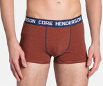 2 PACK boxerky Henderson Loyd 38837 tmavomodré a oranžové