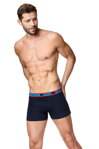 2 PACK boxerky Henderson Axis 39327 tmavomodré a nebesky modré