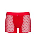 Pánske boxerky priesvitné Obsessive Obsessiver červené