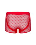 Pánske boxerky priesvitné Obsessive Obsessiver červené
