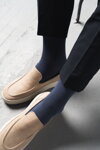 Pánske ponožky bambusové Steven 124-04 jeans
