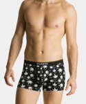 3-PACK pánske bavlnené boxerky Atlantic Blazy Tom 3MH-183 