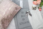 Luxusné dámske krátke pyžamo Aruelle Kingdom Short Dots šedé