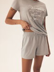 Dámske bavlnené pyžamo krátke Henderson Ladies Naturaleza 42660-07X