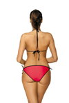 Štýlové dámske bikiny vystužené Marko Amy Shock Red M-485 (1) koralové