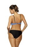 Štýlové plavky push-up Marko Charlotte Zaffiro M-495 (2) nebesky modré