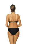 Štýlové plavky push-up Marko Charlotte Nero M-495 (5) čierne