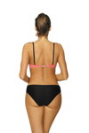 Štýlové plavky push-up Marko Charlotte Coral M-495 (8) koralové